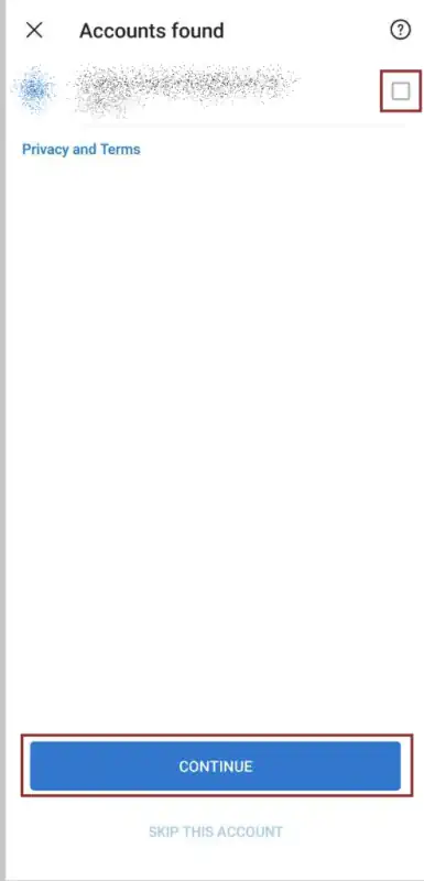 Скриншот где убрать флажок напротив каждого аккаунта